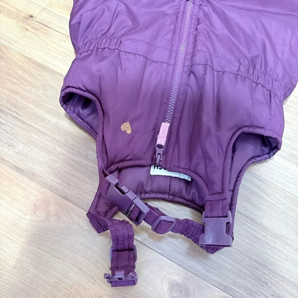 OshKosh B'gosh Purple Snow Bib Overalls / Snow Pants Size Size 3T